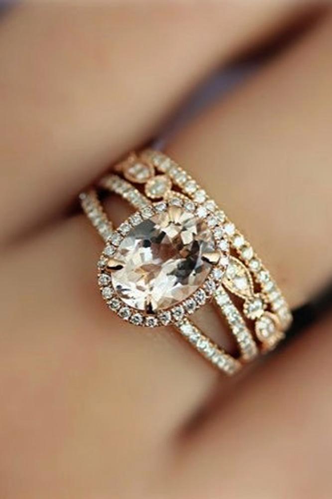 rose gold engagement rings unique engagement rings diamond engagement rings