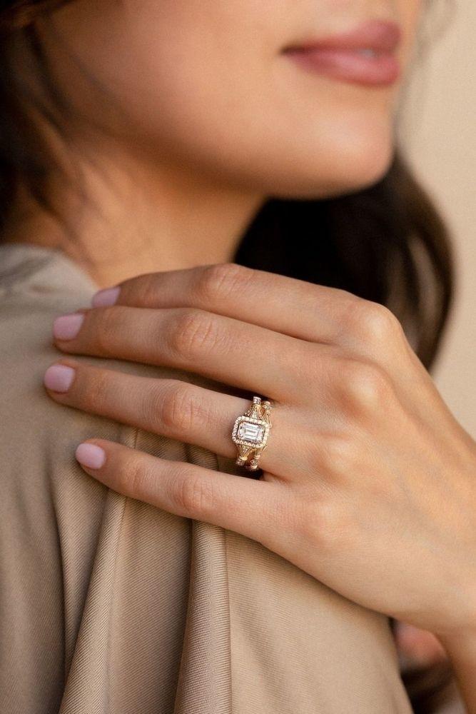 rose gold engagement rings kirk kara rings beautiful vintage details
